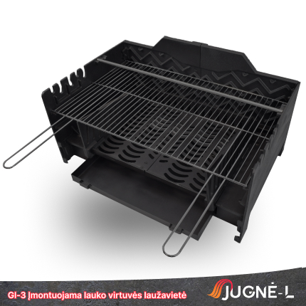 Gl-3 Įmontuojama lauko virtuvės _Grill_ laužavietė-1 Gl-3 Įmontuojama lauko virtuvės _Grill_ laužavietė-2